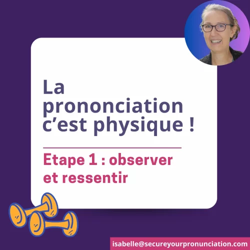 Carrousel "La prononciation c'est physique"